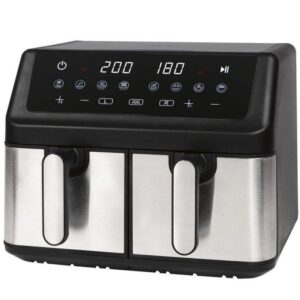 Freidora de aire ProfiCook PC-FR 1296 H 9L 2000W doble cestas con función deshidratadora