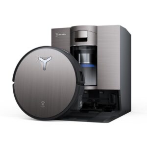 Aspirateurs Robots et Laveur Ecovacs Deebot X11 OmniCyclone avec station de vidage automatique Navigation LiDAR 19.500 Pa