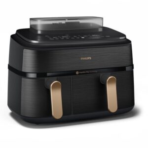 Freidora de aire Philips 5000 series NA552/00 9 L 2750 W doble cesta control táctil
