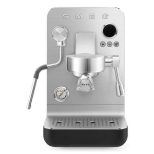Cafetera Manual Smeg EMC02BLMEU 1,7 L 15 bar con caldera doble y pantalla