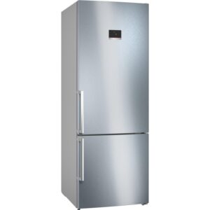 Frigorífico Bosch Combi No Frost 193cm 508L D Inox Compartimento Zona Fresca