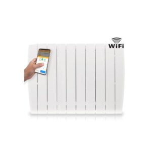 Emisor Térmico Hjm INDALS1300 Wifi 1300W 8 Elementos Wifi Programable Alexa Google