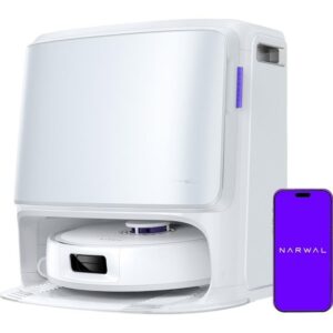 Aspirateur Robot et Laveur NARWAL Freo Z10 avec en plus une station de vidage automatique Navigation Laser 15.000 Pa IA Contrôle vocal
