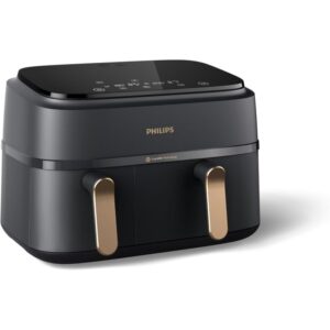 Philips Airfryer Dual Basket Serie 3000 Na352/00 Freidora de Aire con Doble Cesta 9 L