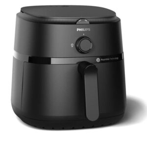 Freidora de aire Philips 1000 series NA130/00 6,2L RapidAir 1700W Negro control digital