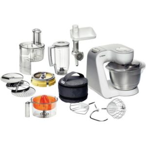 Procesador de alimentos Bosch Styline 3,9 L 900 W acero inoxidable blanco