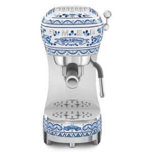 Cafetera Espresso Smeg ECF02DGBEU 1,1 L 15 bares azul con vaporizador