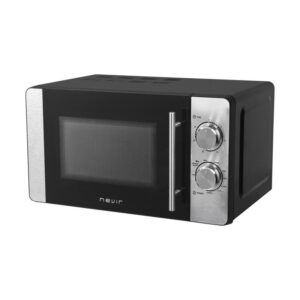 Microondas Nevir NVR-6235 MGS 20 Litros 700W con Grill Giratorio y Base Cerámica