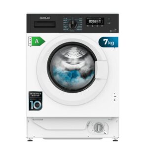 Cecotec Bolero DressCode 740 BI Lavadora Integrable 7 Kg 1400 Rpm A 16 Programas A Blanco