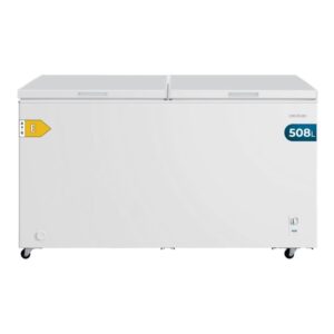 Congelador Cecotec Bolero CoolMarket Chest Duo 508M White E 508L UltraContact D-Cool Dual
