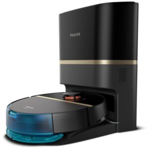 Aspirateurs Robots et Laveur Philips HomeRun Aqua 7000 Series XU7100/01 Vidage Automatique Navigation Laser 5.000 Pa