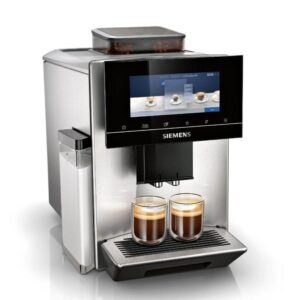Cafetera Automática Siemens TQ903R03 2 tazas 1500W con espumador de leche