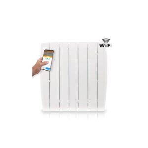 Emisor Térmico Hjm INDALS800 800W 5 Elementos Wifi Programable Alexa Google