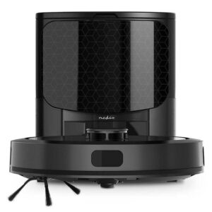 Aspirateur Robot et Laveur Nedis WIFIVCL002CBK Vidage Automatique Navigation LiDAR 4.000 Pa