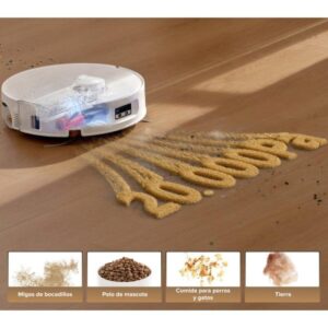 Aspirateur Robot et Laveur Roborock Qrevo Curv 2 FlowX Vidage Automatique IA 36.000 Pa