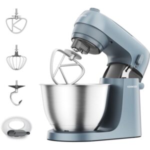 Robot de cocina Kenwood KZM35.000GY 4L 800W Azul Acero inoxidable Rotación planetaria