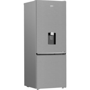 Frigorífico Beko Combi No Frost 192cm 490L E Metálico Dispensador Agua y Hielo