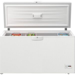 Congelador Beko HSM46740 Blanco 451L Eficiencia E Iluminación LED