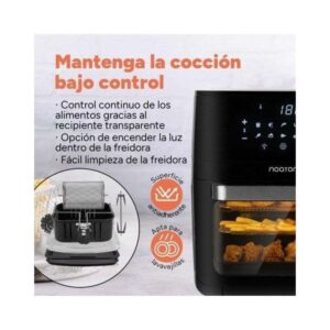 Noaton A120 Ultra Pro Freidora de Aire 12L 1800W Negro