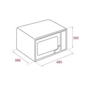 Teka MWE-230G Microondas con Grill 1000W Blanco