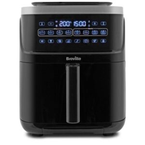 Breville VDF133X Freidora de Aire con Función Vapor 7L 1700W Negro