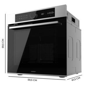 Horno pirolítico Cecotec Bolero Hexa P516000 Line 73L Inox Dual Display AirFryer