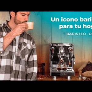 Cafetera Profesional Cecotec Baristeo Iconic 1,7L 15 bares control PID y E61