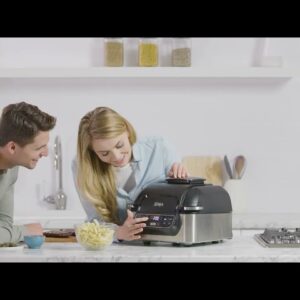 Ninja Foodi Parrilla de Interior   Freidora de Aire 5 en 1 5.7L